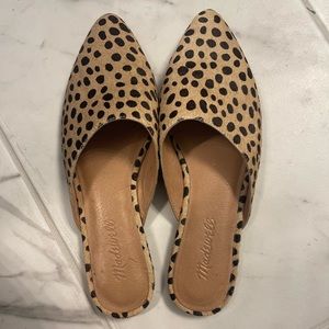 Madewell leopard slides. Barely worn